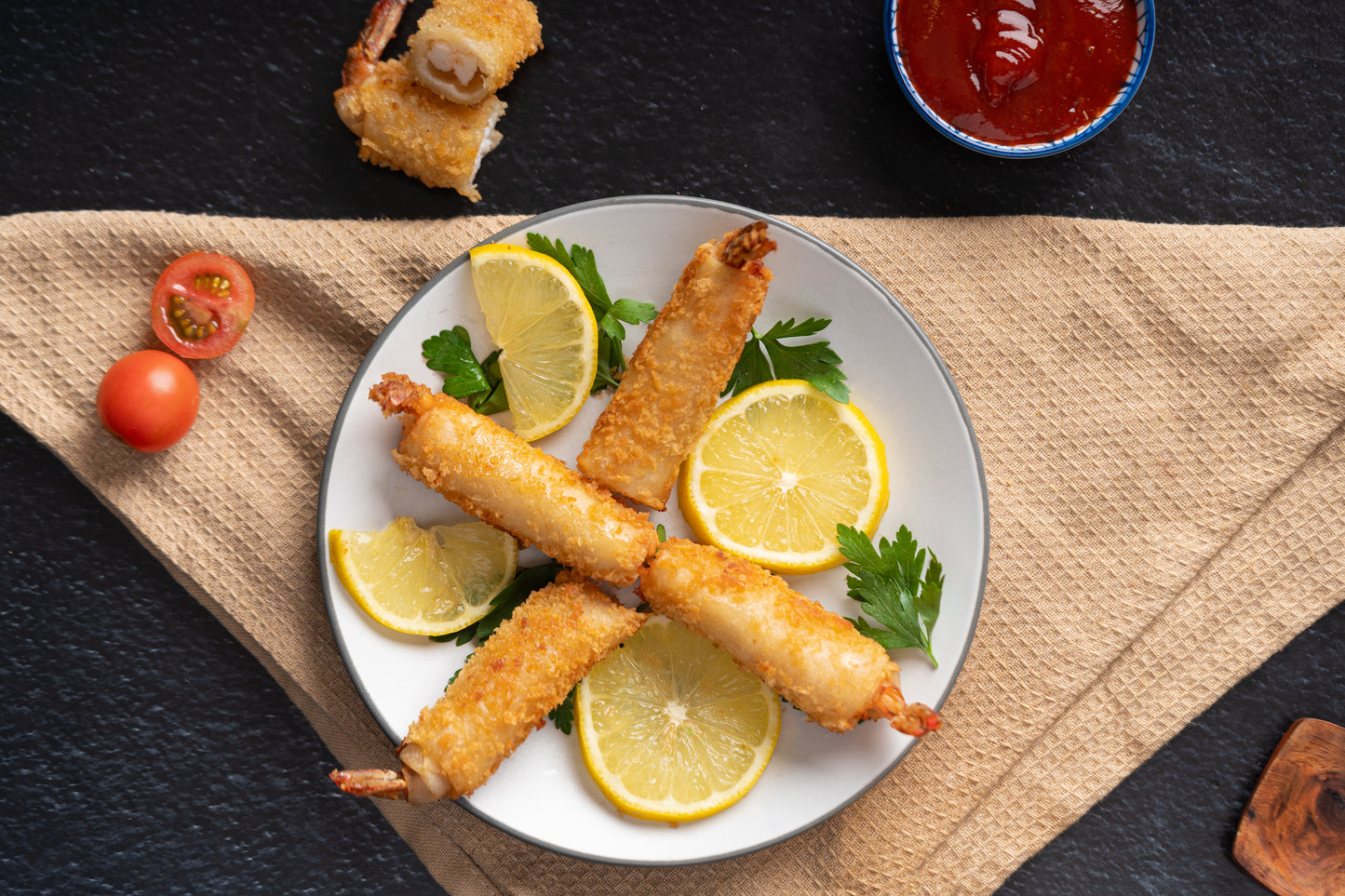 Cheesy Prawn Roll - 250gm (6pcs)