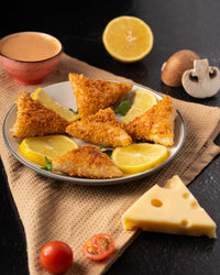 Cheesy Mushroom Samosa - 200gm (8pcs)