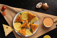 Cheesy Mushroom Samosa - 200gm (8pcs)